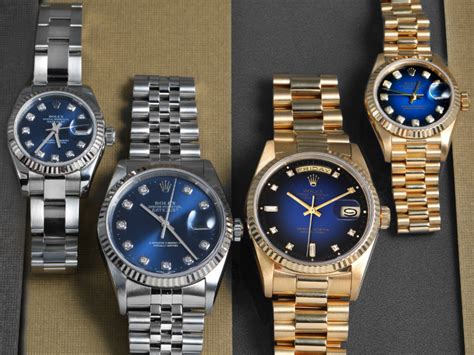 rolex blue collar|Rolex blue dial colors.